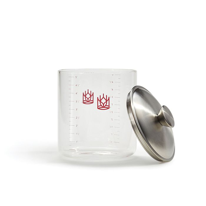 King Arthur Baking Glass Sourdough Starter Crock - 1.5 Quart