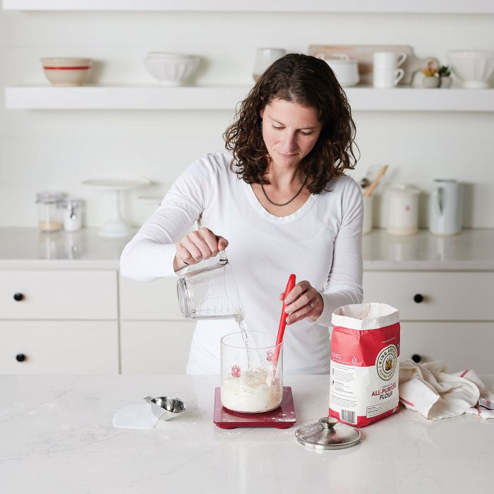 King Arthur Baking Glass Sourdough Starter Crock - 1.5 Quart
