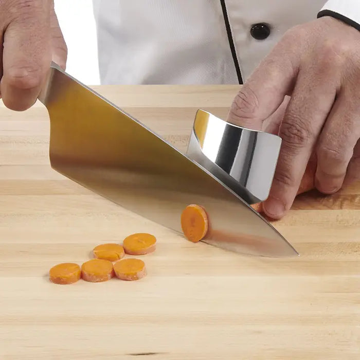 Finger Guards for Cutting - Stainless Steel Hand Protector Set of 2