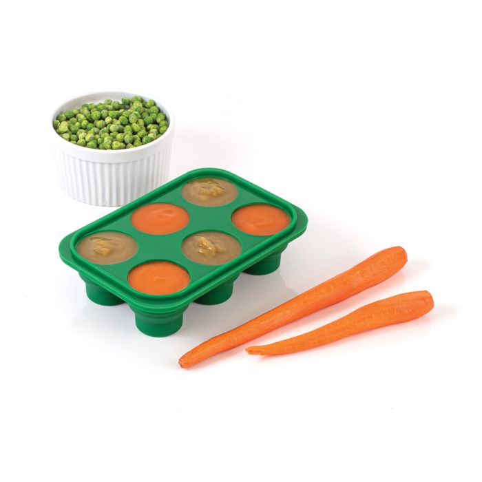 HIC Kitchen Prep-N-Freeze Mini Meal Prep Tray - Six 2 oz Portions