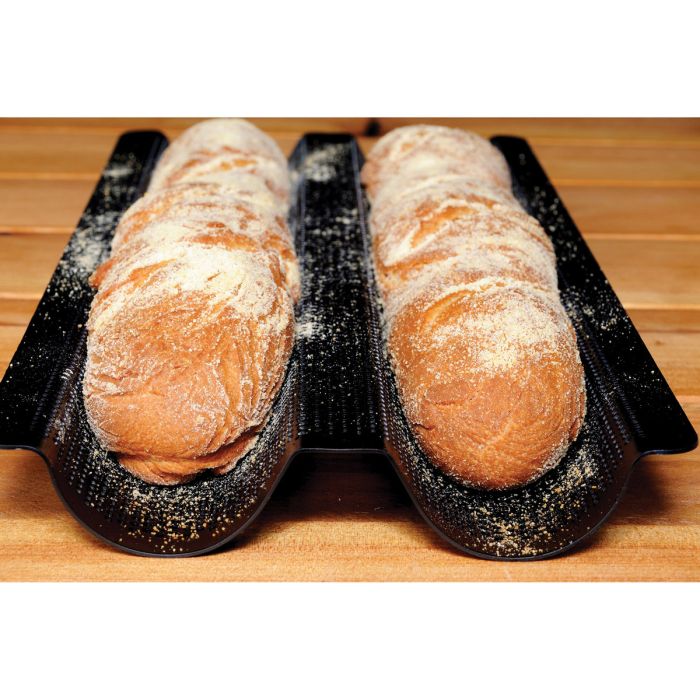 Mrs. Anderson's Baking Nonstick Double Baguette Pan