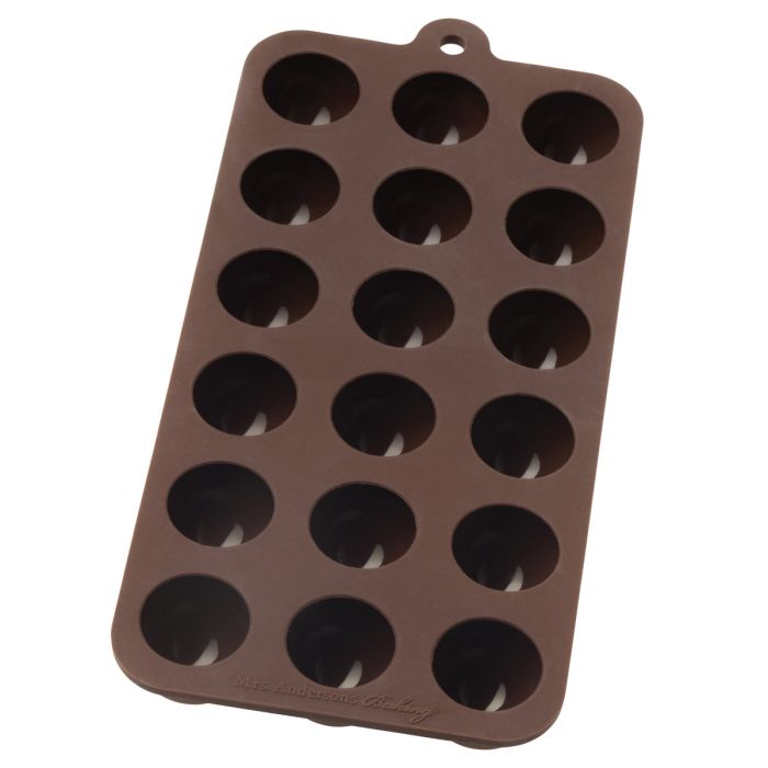 Mrs. Anderson's Baking Silicone Truffle Chocolate Mold - 18 Cavities