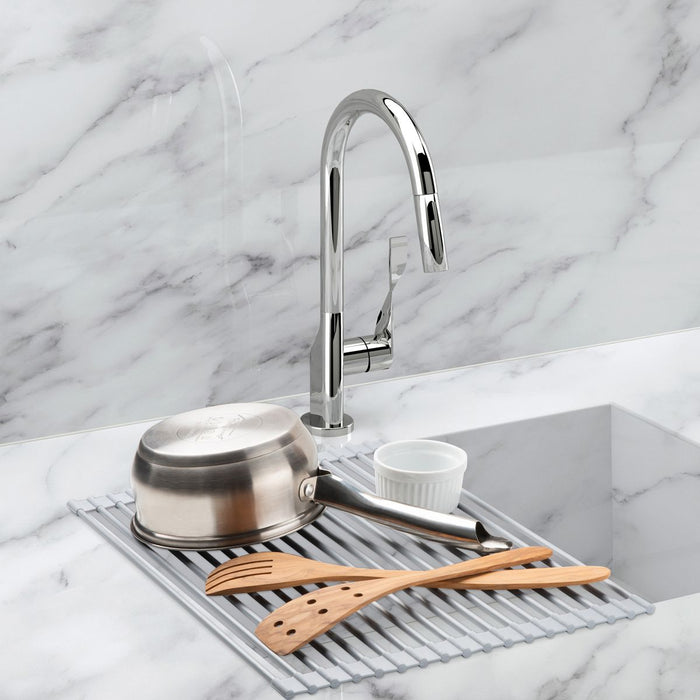 HIC Over-Sink Roll-Up Drying Rack