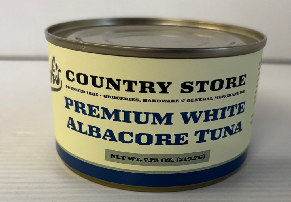 Jack's Premium White Albacore Tuna - 8 oz Lightly Salted, Low Mercury, Wild Caught for Salads & Sandwiches