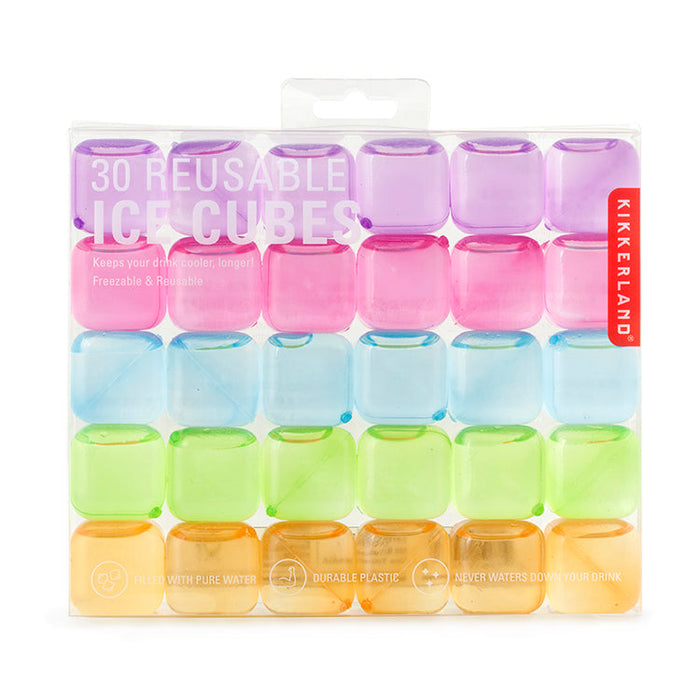 Reusable Ice Cubes, Set of 30