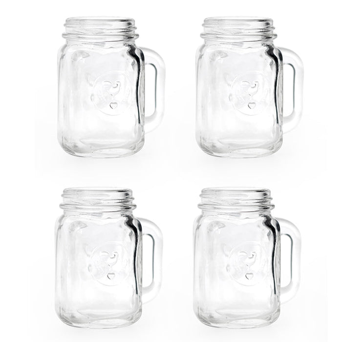 Mason Jar Shot Glasses, Set of 4