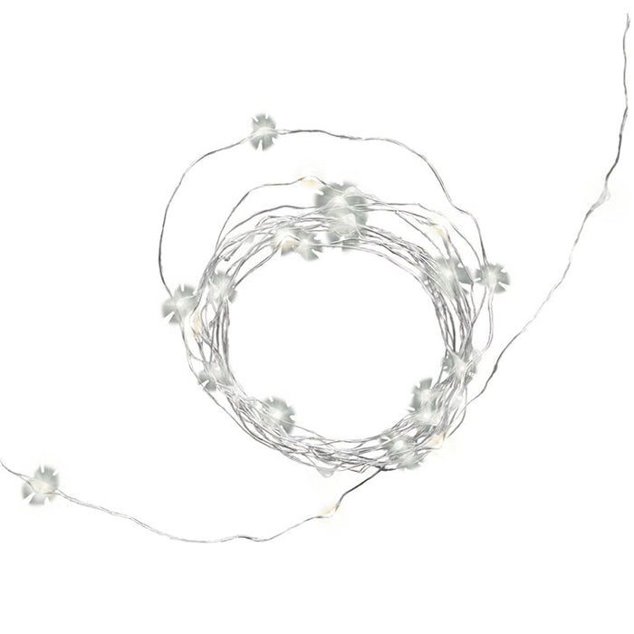 Silver String Lights, 6 ft