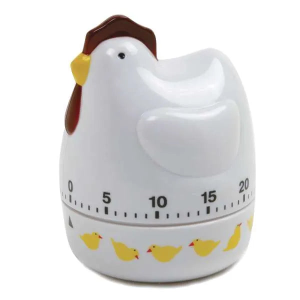 NorPro Chicken Shaped Kitchen Timer - 60 Minute Mechanical Wind-Up ...