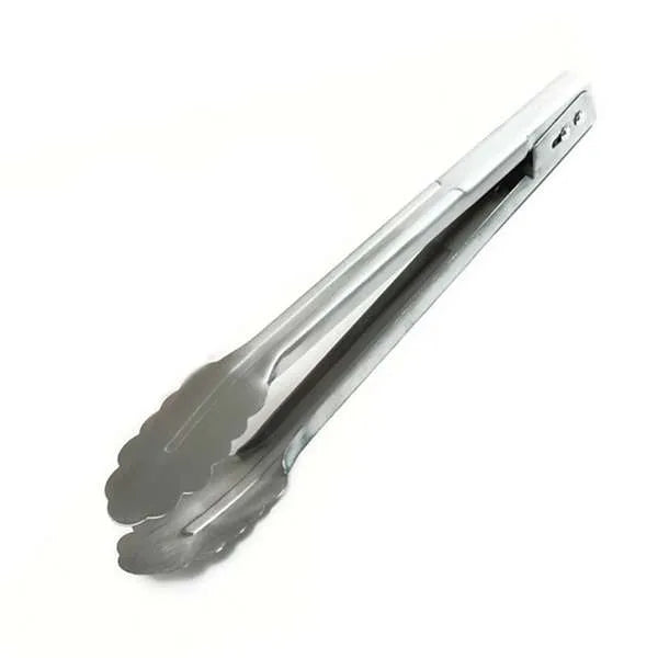 Norpro 1959 Stainless Steel Tongs 9 Inch - Multi-Purpose Kitchen Tool