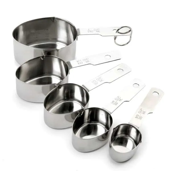 Stainless Steel Measuring Cups - Professional 4-Piece Set