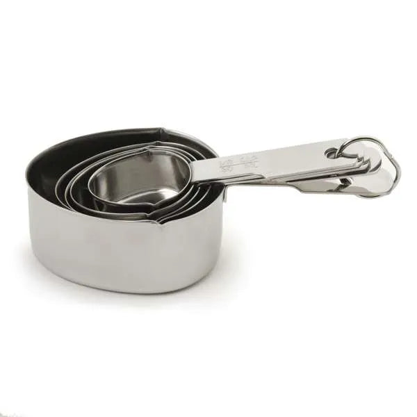 Stainless Steel Measuring Cups - Professional 4-Piece Set