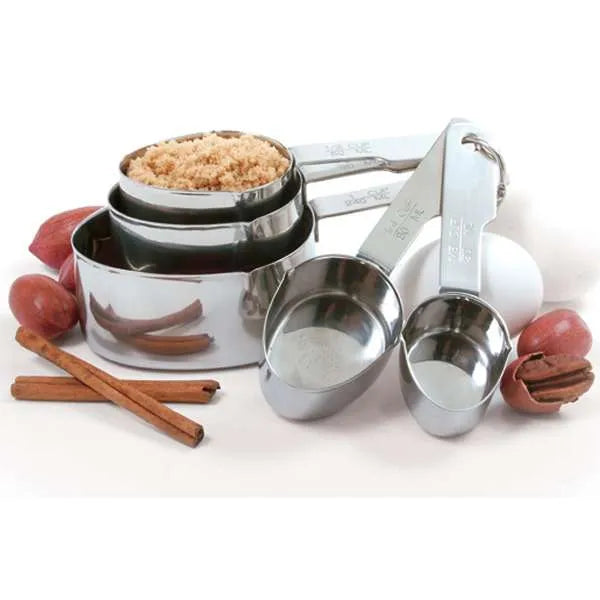 Stainless Steel Measuring Cups - Professional 4-Piece Set