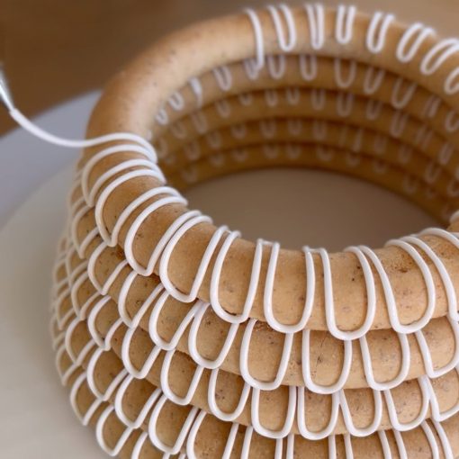 NorPro Nonstick Kransekake Cake Pan Set - Norwegian Tower Cake Molds