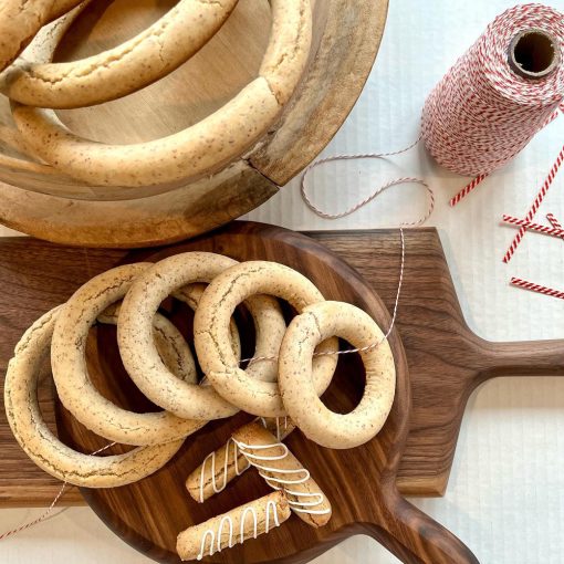 NorPro Nonstick Kransekake Cake Pan Set - Norwegian Tower Cake Molds