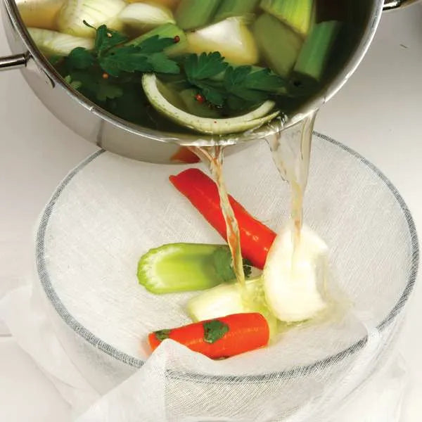 2 Square Yards Cheesecloth for Straining, Cheesemaking, and Kitchen Tasks - Reusable