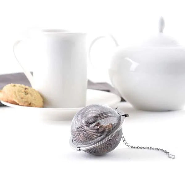Stainless Steel Tea Ball Infuser with Chain