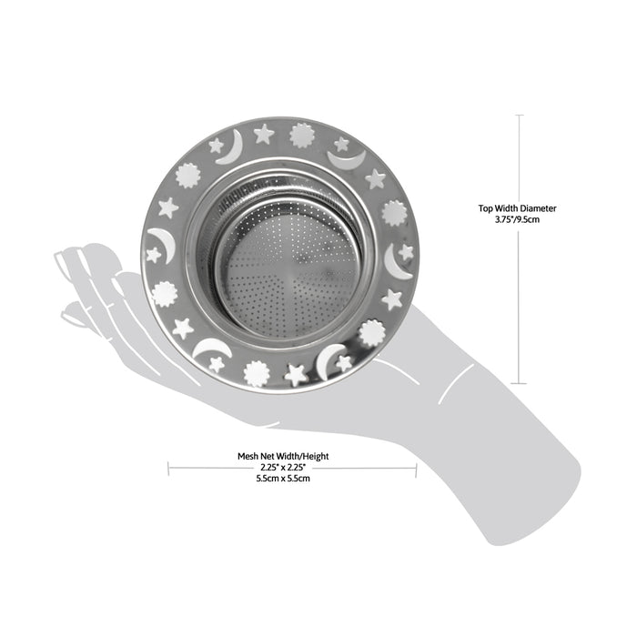 NorPro Decorative Laser Cut Stainless Steel Tea Infuser