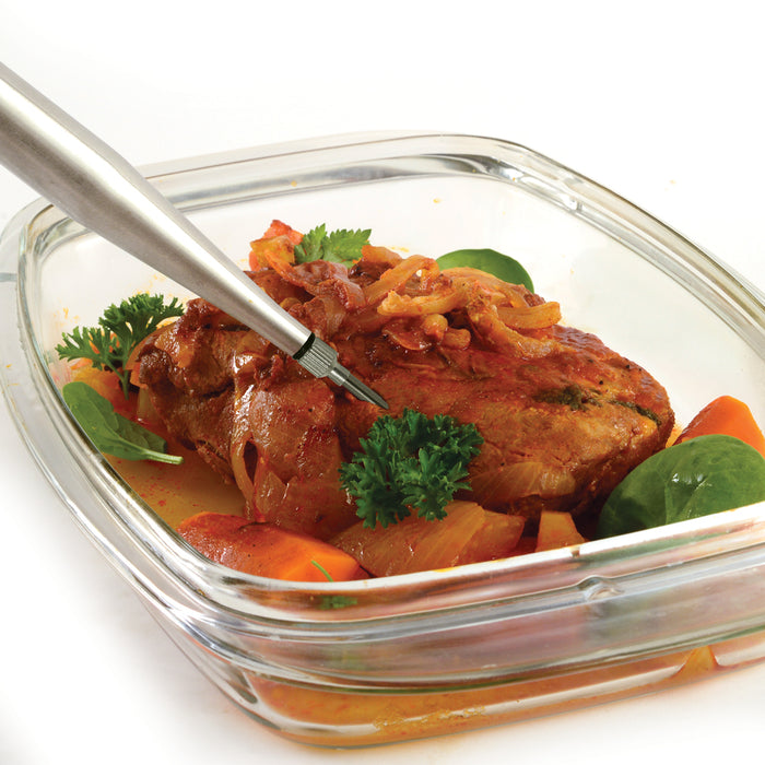 Norpro Stainless Steel Turkey Baster with Cleaning Brush