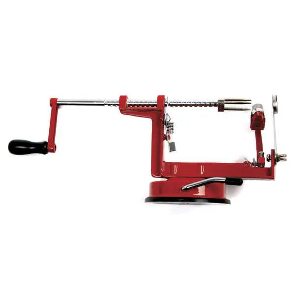 NorPro Apple Master Red - Apple Peeler with Vacuum Base (No Clamp)