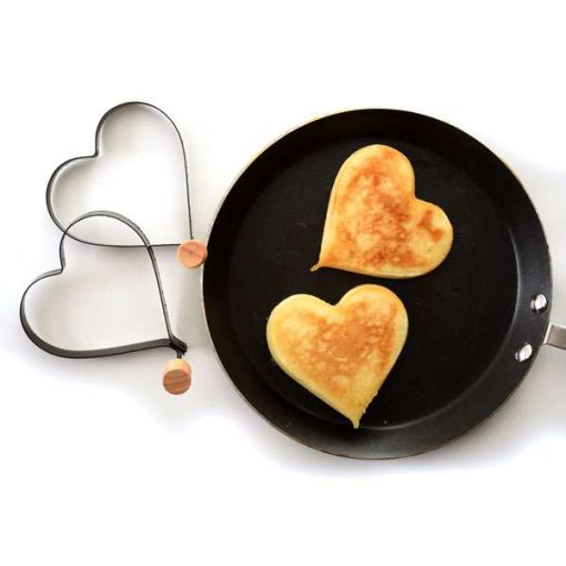 Norpro 980 Heart Rings - Nonstick Egg and Pancake Molds