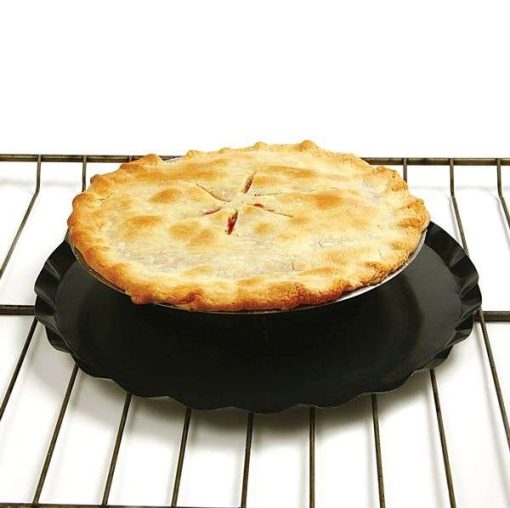 NorPro #3953 - 12" Black Metal Non-Stick Oven Splatter Guard