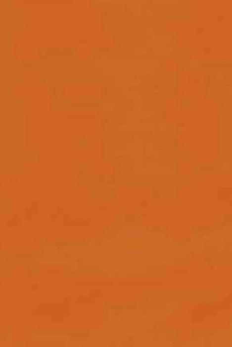 Solid Orange Oilcloth Fabric Full Bolt - 12 Continuous Yards, 47.5" Wide