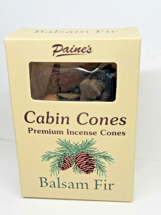 Paine's Products #15101 Balsam Fir Cabin Cones Incense, 25 Piece