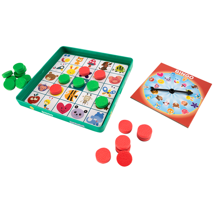 Playmonster Magnetic Picture Bingo Game - Travel-Friendly Screen-Free Fun for Kids