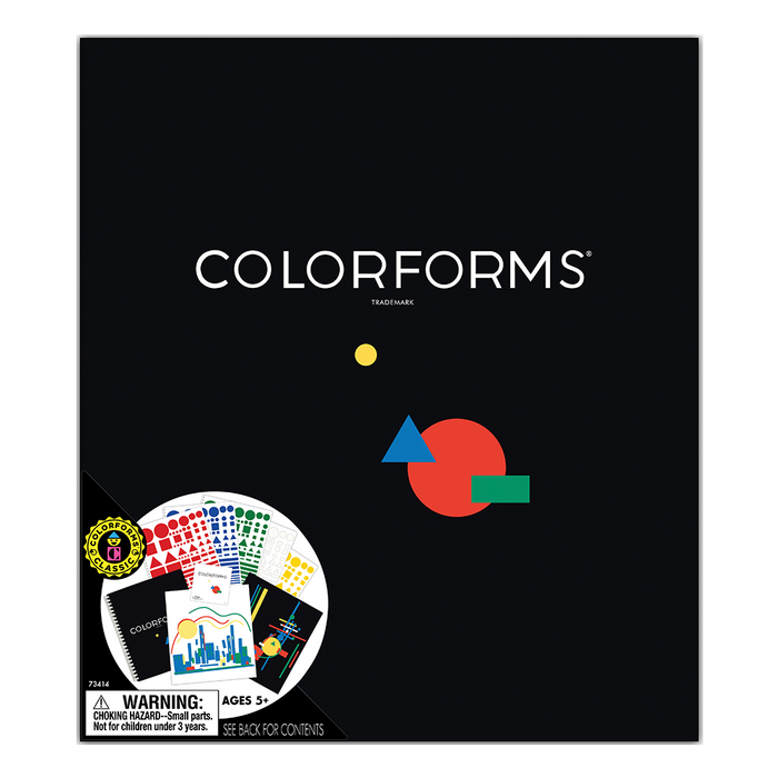 Colorforms Original Classic Set - Stick Like Magic Creative Play for Kids Ages 3+