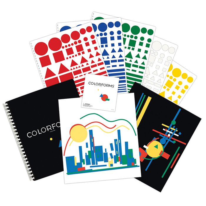 Colorforms Original Classic Set - Stick Like Magic Creative Play for Kids Ages 3+