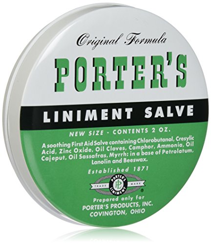 Original Formula Porter's Liniment Salve 2oz - Traditional Relief Since ...