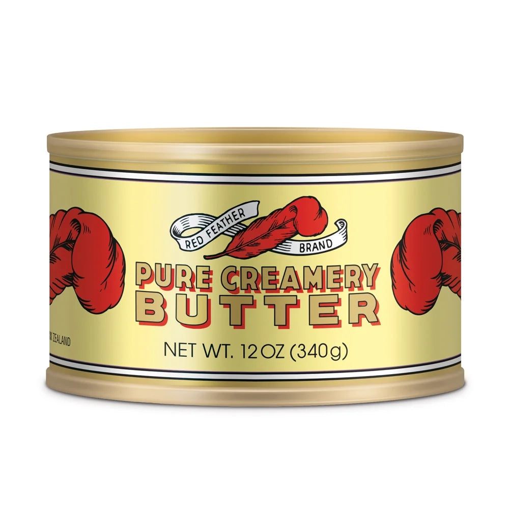Red Feather Canned Butter 12oz Shelf Stable New Zealand