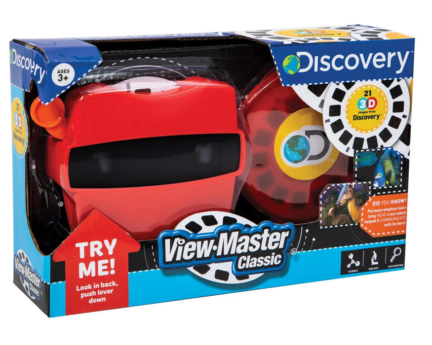 Schylling Classic View-Master Boxed Set - Vintage 3D Viewer