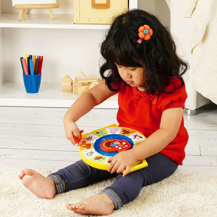 Fisher Price Classic See 'N Say Animal Sounds - Iconic Learning Toy for Toddlers