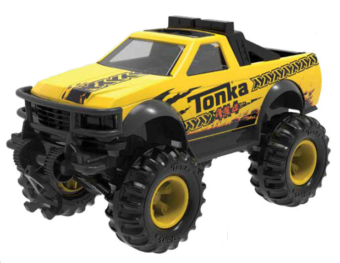 Tonka Steel Classic 4x4 Pickup Truck - 12.5" Metal Truck with Working Winch
