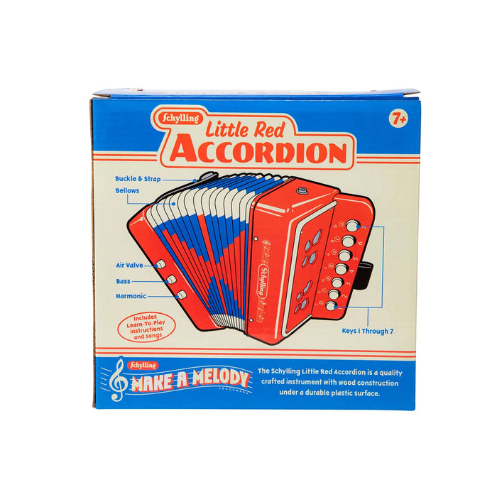 Schylling Classic Musical Accordion - Kids Instrument Toy
