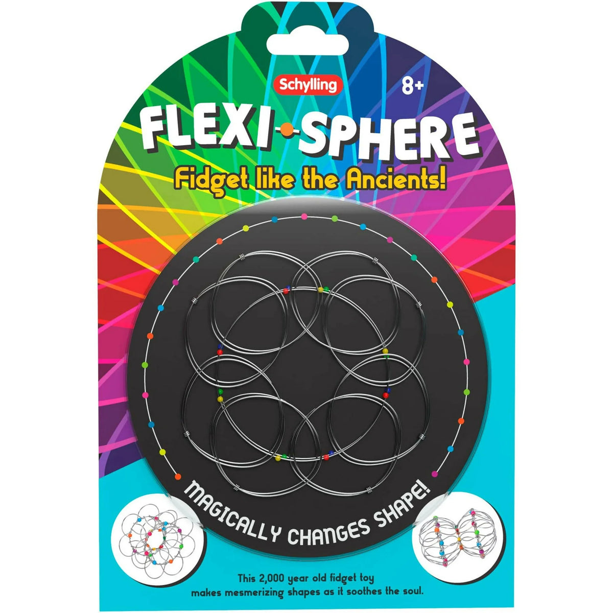 Sphere Toy Transforms Flexi Sphere Transforming Fidget Toy - Schylling Sensory Toy — Jack's ...