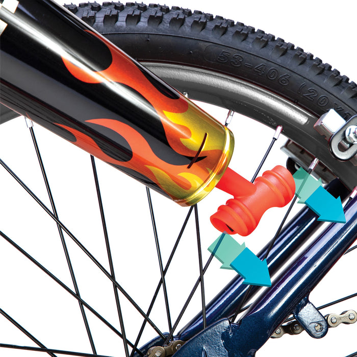 Schylling Hyper Pipe Bicycle Blaster - Bike Sound Effects Toy