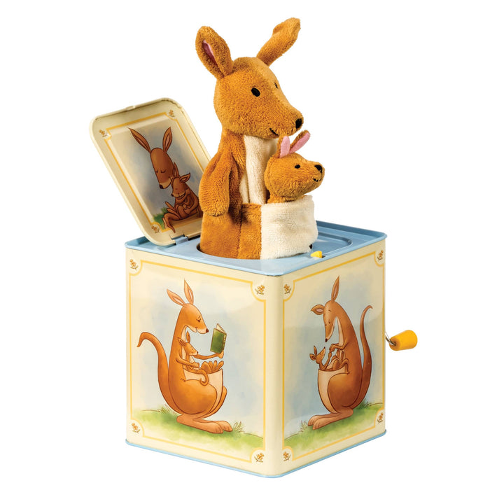 Schylling Kangaroo Jack in the Box - Classic Baby Toy & Nursery Keepsake