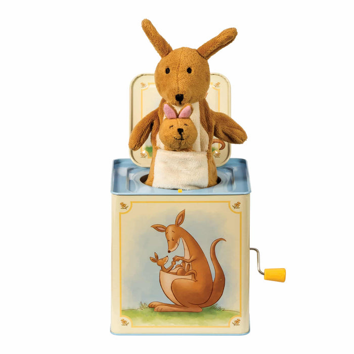 Schylling Kangaroo Jack in the Box - Classic Baby Toy & Nursery Keepsake