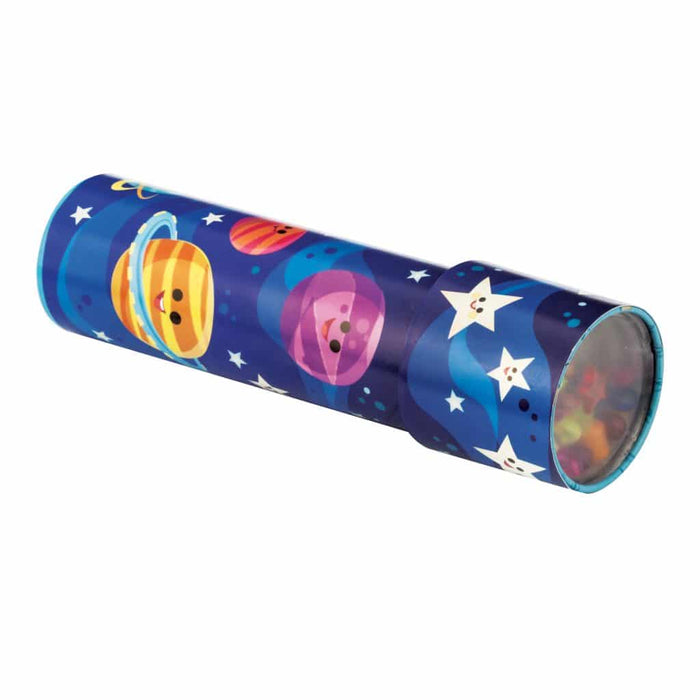 Schylling Starlight Tin Kaleidoscope (Random Design)- Glow in the Dark Star Beads Viewer