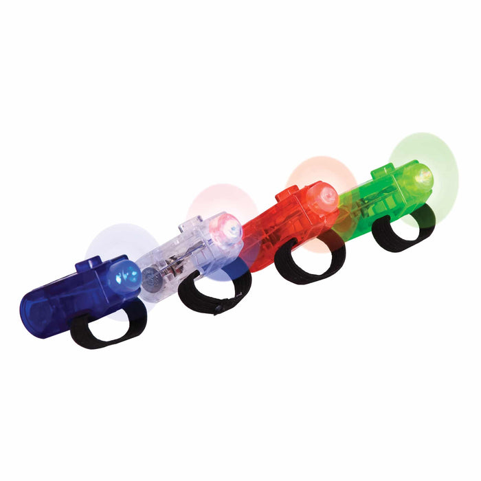 Schylling LED Finger Flashlights 5-Pack - Light Up Toys for Kids