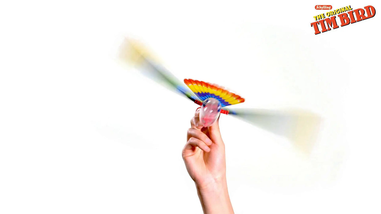 Tim Bird Flying Toy by Schylling - Wind-Up Mechanical Bird with