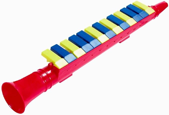 Schylling Classic Piano Horn - Vintage Musical Toy Instrument