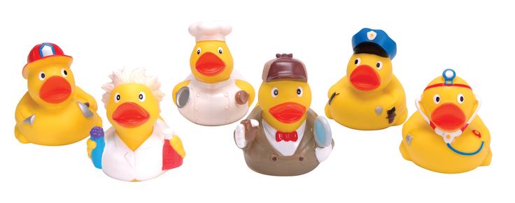 Schylling Occupational Rubber Duck - Random Pick