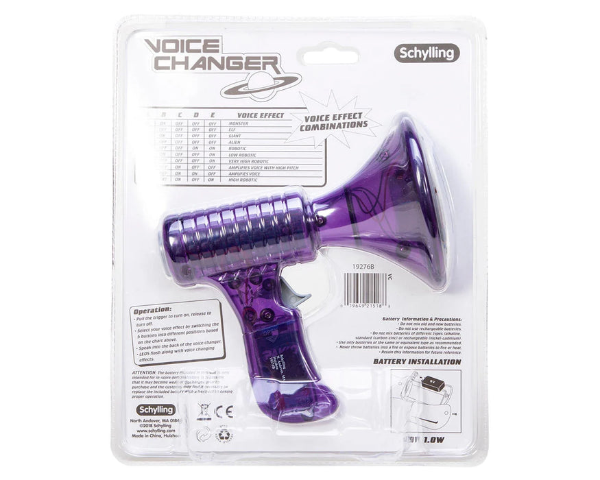 Schylling Voice Changer Box - Fun Sound Effects Toy for Kids