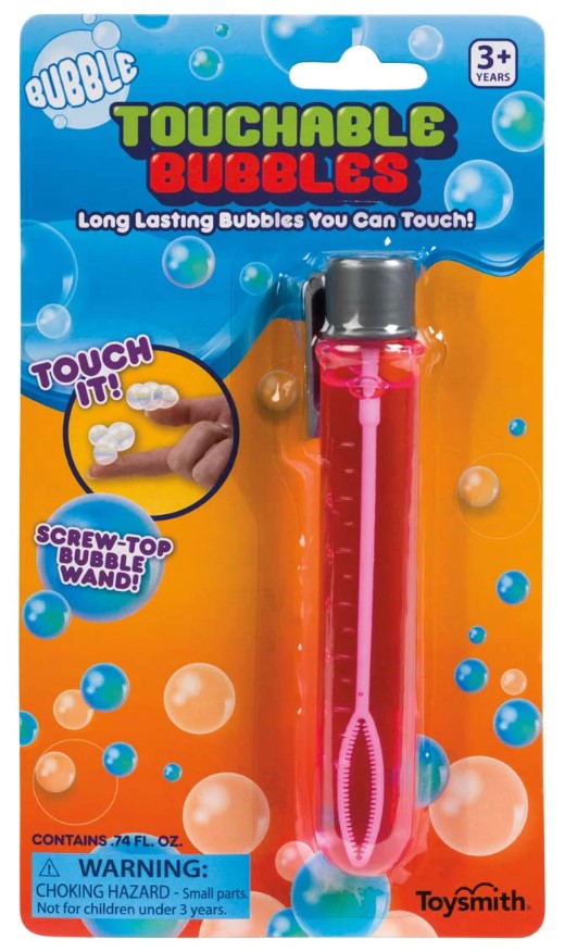 Touchable Bubbles - Long-Lasting Bubbles You Can Catch | Toysmith ...