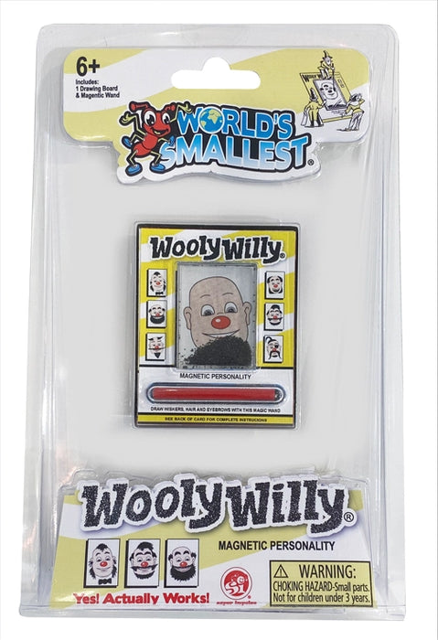 World's Smallest Wooly Willy - Miniature Magnetic Drawing Toy