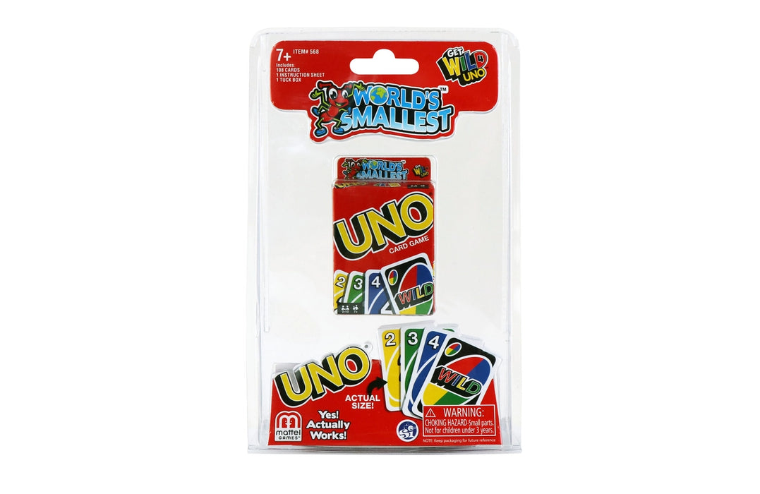 World's Smallest UNO Card Game