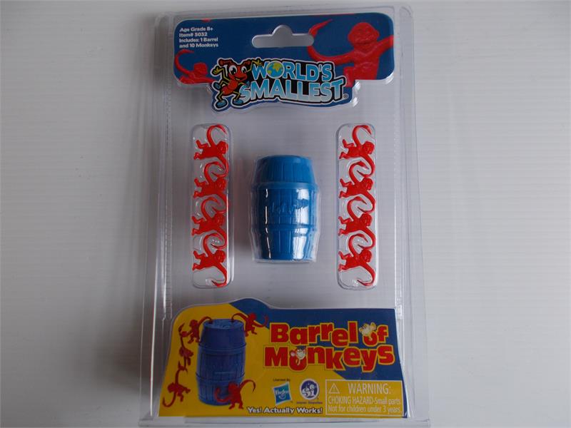 World's Smallest Barrel of Monkeys #5032